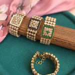 Ashmitha 2 polki bracelet