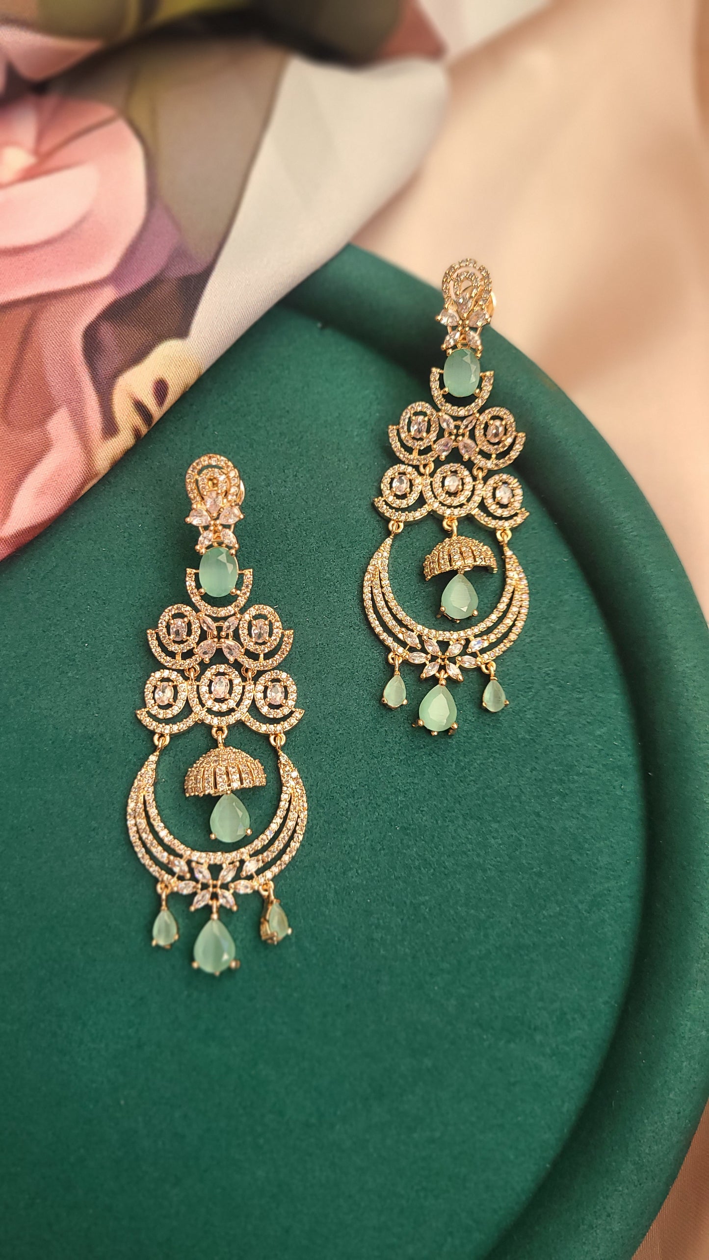 Giana cz earrings