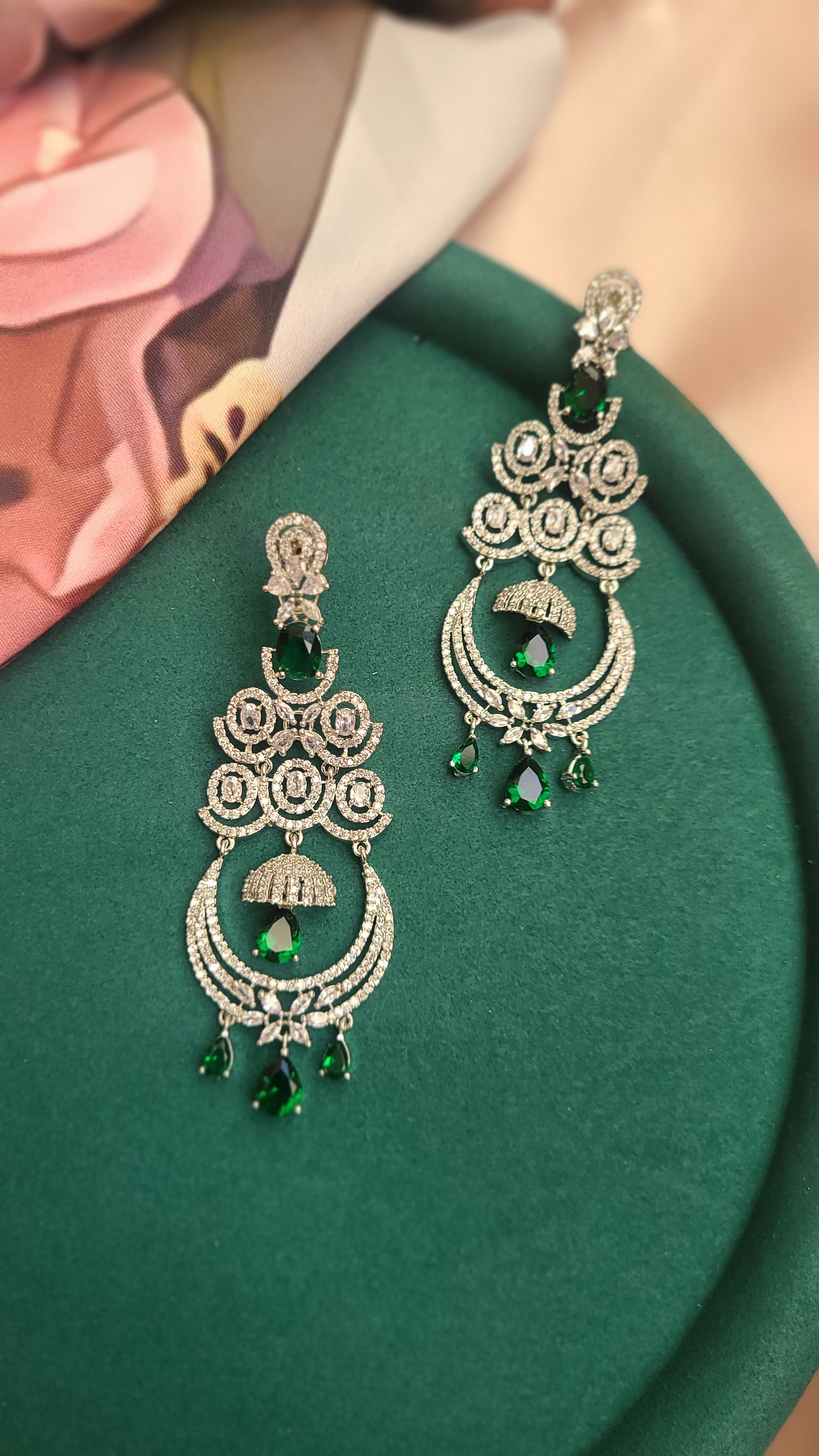 Giana cz earrings