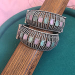 Silver alike kada bangles