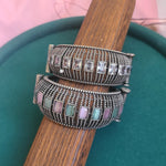 Silver alike kada bangles