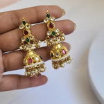 Anitha pachi kundan necklace set