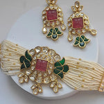 Anaya polki necklace set
