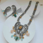 Alia fusion pendant necklace set