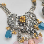 Alia fusion pendant necklace set