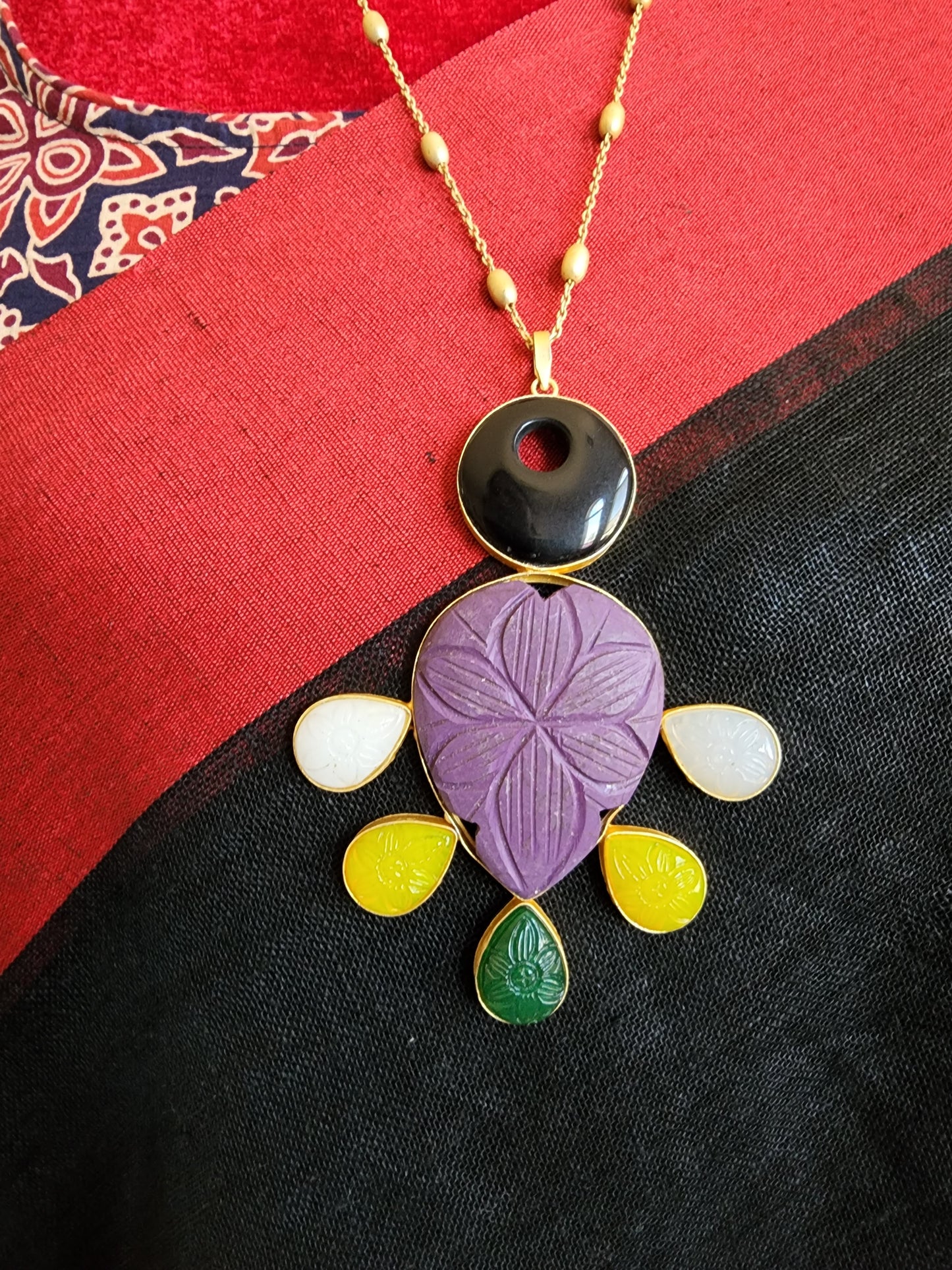 Handmade contemporary necklace