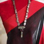 Aashi1 fusion contemporary Silver Alike Necklace