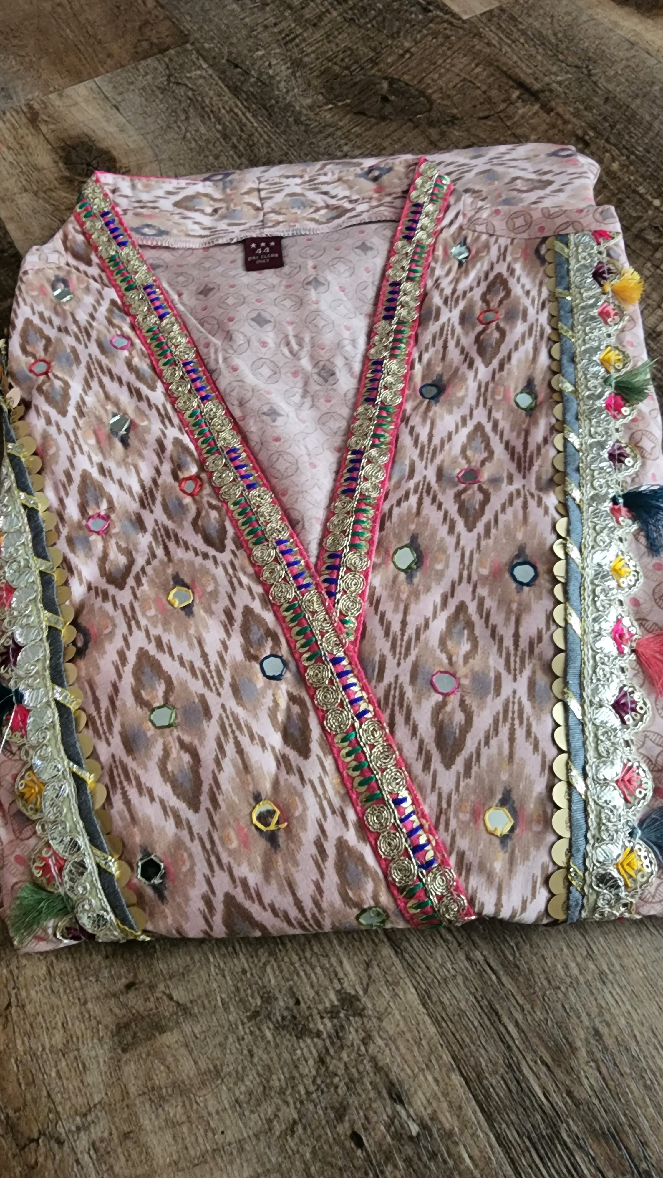 Bansal unique silk dress