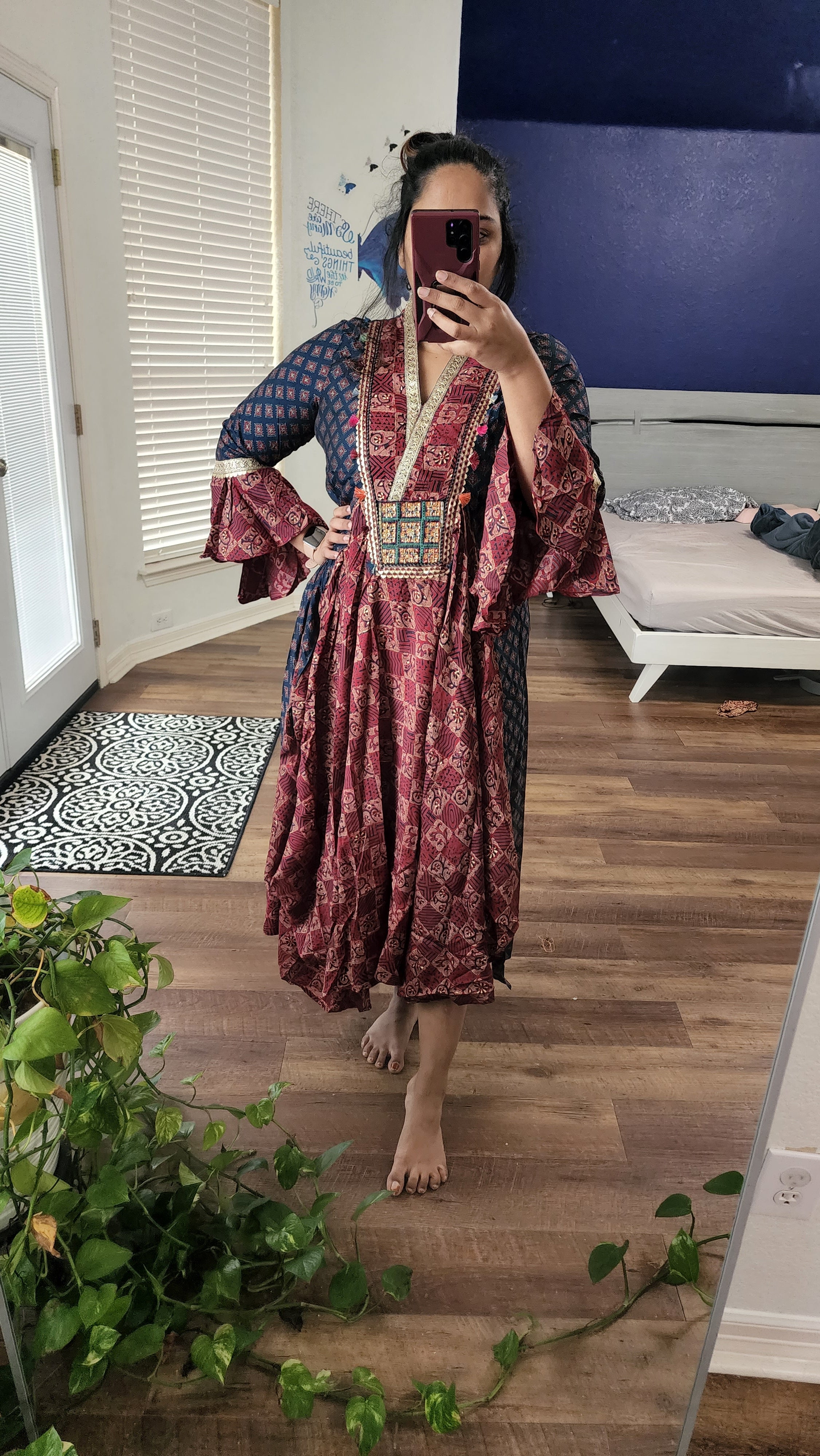 Bansal unique muslin silk dress