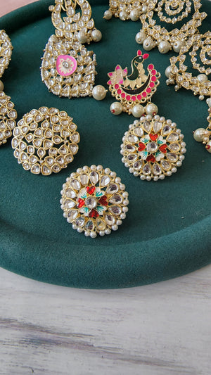 Shuddh stud meenakari earrings collection