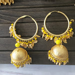 Aaria  contemporary hoop earrings