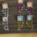 Krituka Handpainted earrings