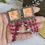 Krituka Handpainted earrings