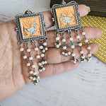 Krituka Handpainted earrings