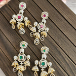 Brinda AD cz diamond replica earrings