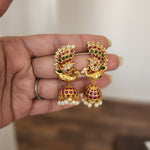 Bramara jhumka earrings