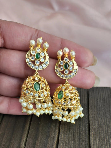 Bhanu jhumka earrings