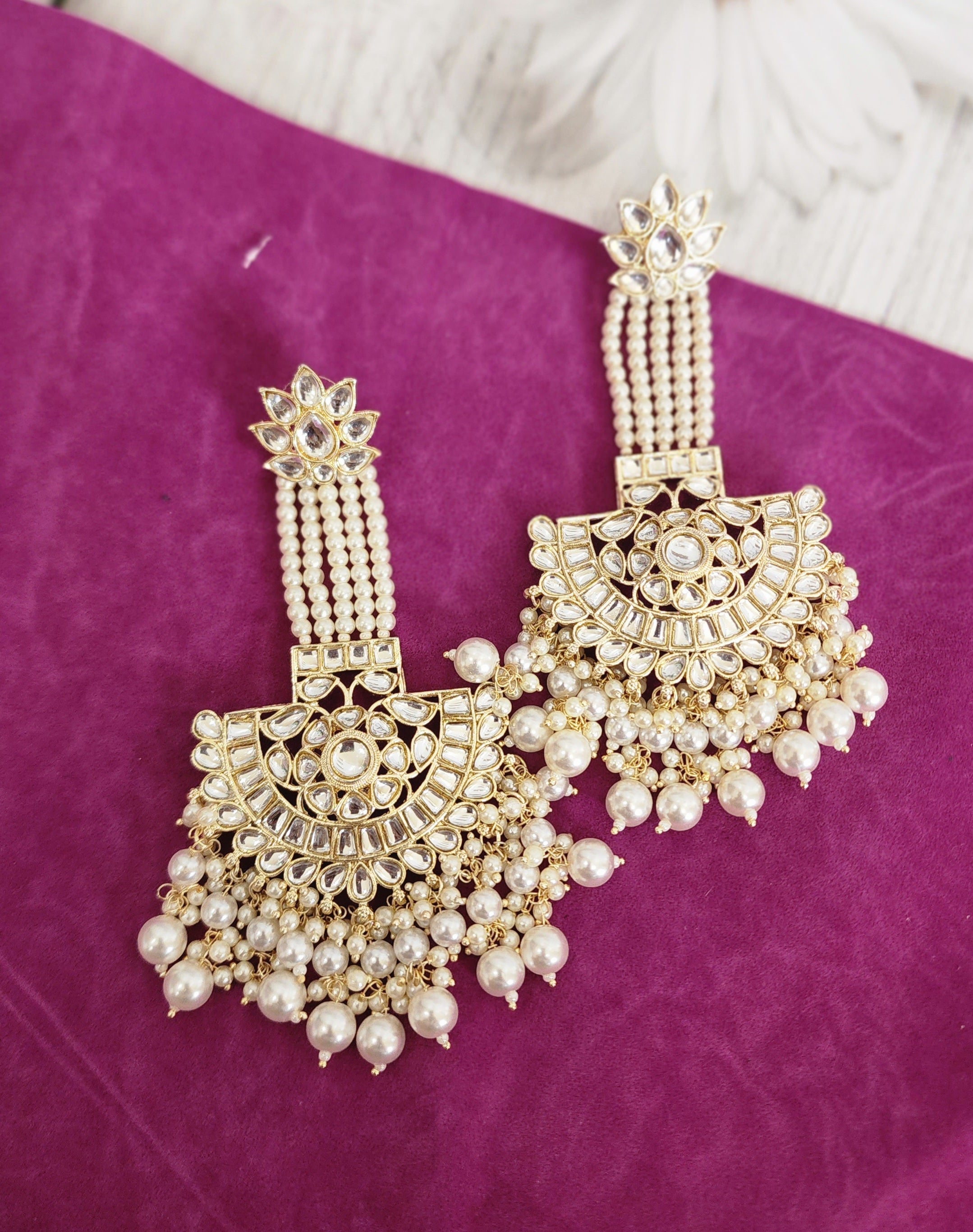 Arushi meenakari earrings