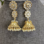 Ananthi kundan meenakari necklace set