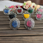 Oxidized Adjustable ring