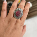 Oxidized Adjustable ring