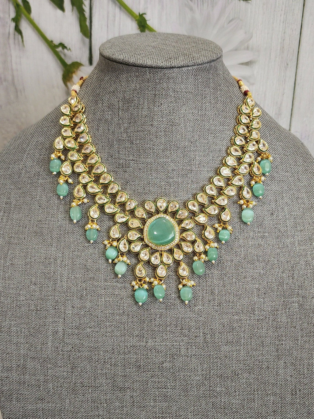 Ridhi kundan necklace set