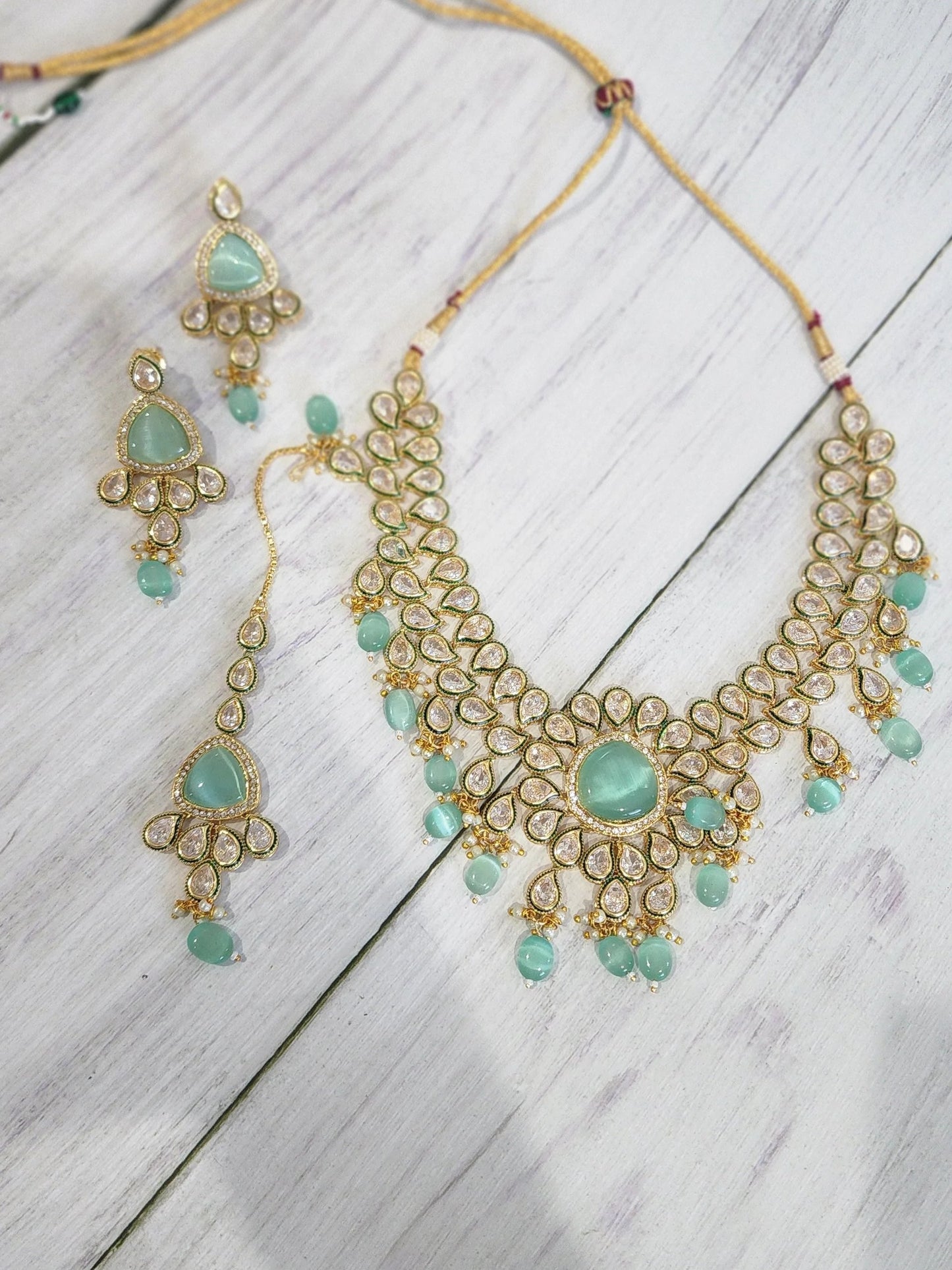 Ridhi kundan necklace set