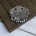 Anthara silver alike adjustable ring