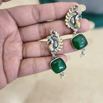 Anuhya fusion handmade Silver Alike Necklace set
