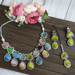 Ridhi kundan necklace set