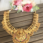 Vasvi designer gold plated necklace set