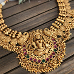 Vasvi designer gold plated necklace set