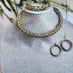 Antique gold tone Necklace set