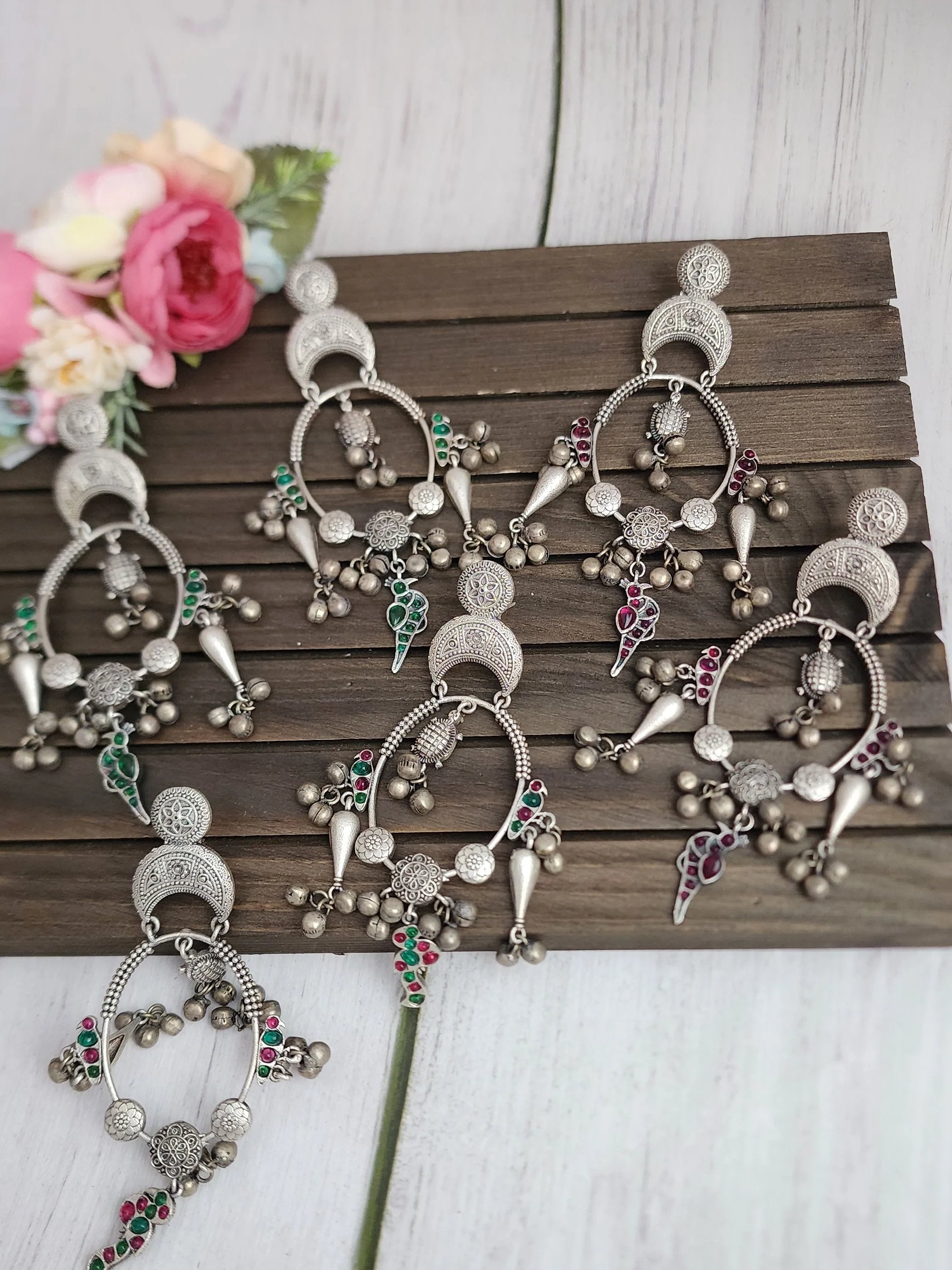 Aastha fusion chandbali earrings
