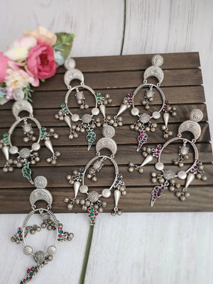 Aastha fusion chandbali earrings