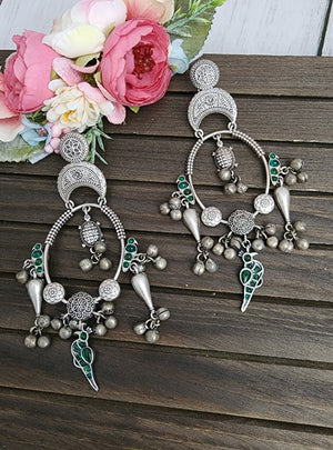 Aastha fusion chandbali earrings