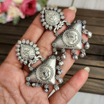 Aanya silver alike earrings
