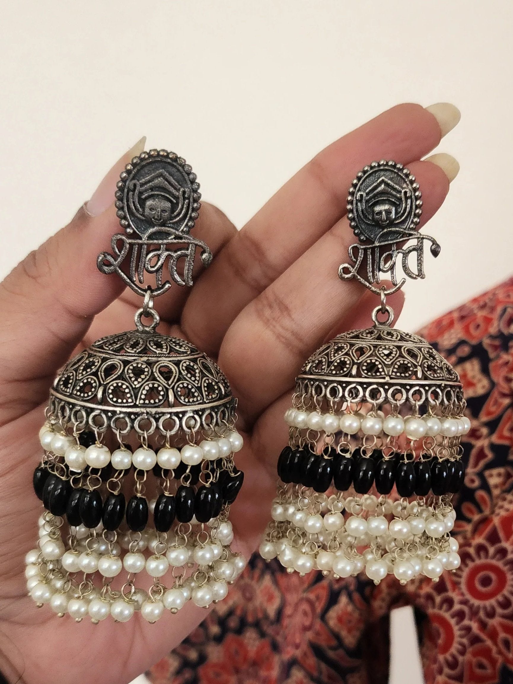 Shakti jhumka earrings