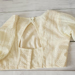 Georgette chikankari blouse