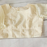 Georgette chikankari blouse