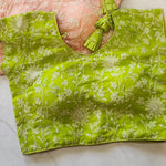Chikankari blouse crop top blouse