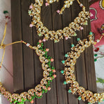 Aashwi kundan choker necklace set