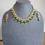 Aashwi kundan choker necklace set
