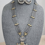 Anvi dualtone necklace set