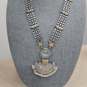 Anvi dualtone necklace set