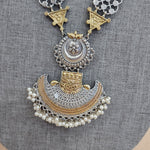 Anvi dualtone necklace set