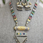 Anvi dualtone necklace set