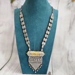 Anvi dualtone necklace set