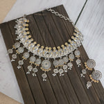Anvi dualtone necklace set