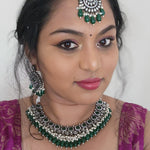 Ashwi polki kundan necklace set